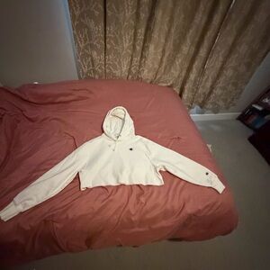 Champion Cream Reverse Weave Hoodie